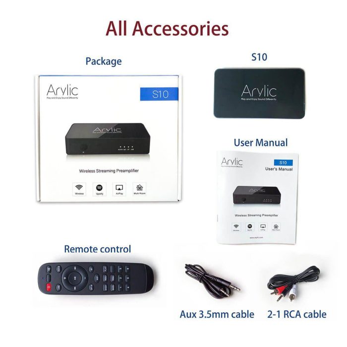 ARYLIC S10 WIRELESS PREAMP - Image 4
