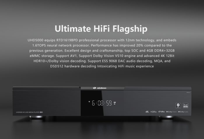 Zidoo UHD5000