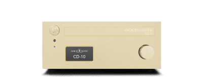 Gold Note CD 10 in gold