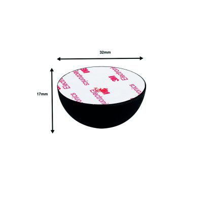 LUDIC Styx, Silicone feet Damper 17 x 32 mm