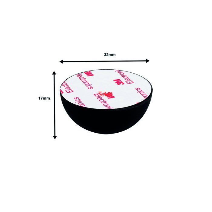 LUDIC Styx, Silicone feet Damper 17 x 32 mm