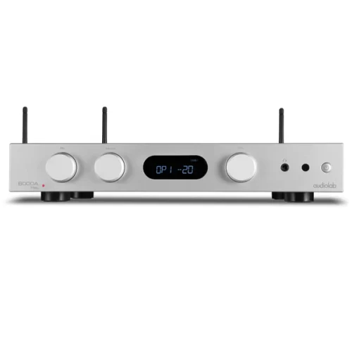 Audiolab 6000A Play o audiolab 6000A Play einai enas olokliromenos enisxytis pou ensomatonei to 6000N Play streamer-dac kai diathetontas oles tis aparaitites eisodous kai exodous mporei na ginei to kentro tou systimatos sas.