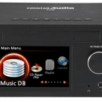 Cocktail Audio X12 Revolutionary HD HiFi Component HD HiFi Music Server with database, CD Ripper, High Quality DAC, Built-in 60W Amplifier and Network Streamer CD Ripping with CD metadata including album cover art Load your vinyl and cassette tape colletions to the X12 in CD quality Streaming playback and control using mobile devices (UPnP/DLNA media server & renderer) Supported music streaming services: Qobuz, Simfy and Reciva internet radio Play songs from iOS devices on the X12 wirelessly with 'Shareplay' Fanless passive cooling system Supports up to 192KHz sample rate via Digital OUT 4.3inch TFT LCD screen with full color user-friendly GUI