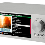 Cocktail Audio X45 The X45 is a World-Class High-resolution Audio Player and DAC, which is featured by Dual Sabre³² Reference DAC chips built-in, CD Ripper, Music Server, Network Streamer, Music Recorder, and much moreFeatures of Hardware and Engineering Equipped with high-performance Dual Core ARM Cortex A9 processor running at 1.0Ghz Dual ESS ES9018K2M Sabre³² Reference DAC chips built-in separately for right and left channels 16 Core Microcontroller with Advanced RISC Architecture for high performance USB DAC function USB Audio Class 2.0 Output built-in to connect an external USB DAC Isolated power source circuit design for digital and analogue parts Toroidal transformer to minimize idle noise High speed optical disk drive for quick CD ripping Phono Input(Moving Magnet) for turntable 7 inch TFT LCD(1024 x 600 pixels) screen for intuitive GUI DAB+/FM Tuner built-in Giga Fast Ethernet(10/100/1000Mbps) built-in Support up to 8TB(Tera Bytes) storage like 3.5"/2.5" hard disk or SSD Rugged chassis contruction with 13mm thickness aluminum front and knobs with CNC cutting HDMI Out connector for an external screen like TV as its GUI screen or audio signal out Versatile Software functionalities and usage Support various file formats like MQA, DSD(64/128/256),DXD(24Bit/352.8Khz), PCM singal up to 32Bit/384Khz including 24Bit/192Khz WAV/FLAC and full range hi-res audio file formats Breathtaking sound quality delivered by Dual ES9018K2M Sabre³² Reference DAC CD Ripping with professional CD metadata and album cover art provided by Gracenote Connect turntable and play LP directly to record it via Phono Input(Moving Magnet) Load your vinyl and cassette tape collections, DAB+/FM radio, Internet radio to X45 MusicDB via recording function with hi-res sampling rate 192Khz Play hi-res files(like MQA, DSD, etc) in your PC directly through X45 via its far advanced USB DAC function High Connectivity Versatile network functions Major Music Streaming Services(TIDAL, TIDAL MQA, Deezer, Qobuz, Napster) and Internet Radio(Airable) available Customized Remote Control App, NOVATRON MusicX for iOS and Android Provides customized WebInterface(WebUI) for remote control and MusicDB management by PC Support 'Roon Ready', which is the famous Music Player for Music Lovers