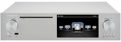 Cocktail Audio X50(D)Most versatile and powerful Pure Digital Music Server with database, CD Ripper, Network Streamer and much more

Features of Hardware and Engineering
Equipped with high-performance Dual Core ARM Cortex A9 processor running at 1.0Ghz
XMOS 32bit/500MIPS 8 Core Powerful Microcontroller
DDR-1066 1GByte Main Memory and 8GByte Nand Flash Memory
High speed optical disk drive for quick CD ripping
7 inch TFT LCD(1024 x 600 pixels) screen for intuitive GUI
DAB+/FM Tuner built-in
USB Audio Class 2.0 Output for connecting to an USB Digital-to-Analogue Converter(DAC)
I²S Digital Out(RJ45 & HDMI) to support up to Native DSD including 24bit/192Khz
Giga Fast Ethernet(10/100/1000Mbps) built-in
Support up to 8TB(Tera Bytes) storage like 3.5"/2.5" hard disk or SSD
Using RAID System function, total 16TB storage configuration is possible
HDMI Out connector for using an external screen like TV as its GUI screen
Rugged chassis construction with full aluminum body chassis by CNC cutting
Versatile Software functionalities and usage
Support various file formats like MQA, DSD(64/128/256), DXD(24Bit/352.8Khz), including 24Bit/192Khz WAV/FLAC and full range hi-res audio file formats
CD Ripping with professional CD metadata and album cover art provided by Gracenote
Make your own digital music file collection of DAB+/FM radio and Internet radio to X50D MusicDB via its recording function with hi-res sampling rate 24bit/192Khz
High Connectivity
Various network protocol supported(UPnP(DLNA) Server/Client/Media Renderer, Samba Server/Client, FTP Server,Web Server, etc
Major Music Streaming Services(TIDAL, TIDAL MQA, Deezer, Qobuz, Napster, Spotify Connect) and Internet Radio(Airable) available
Customized Remote Control App, NOVATRON MusicX for iOS and Android
Customized WebInterface(WebUI) for remote control and MusicDB management by PC
Support 'Roon Ready', which is the famous Music Player for Music Lovers