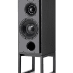 ATC SCM50 SL The ATC SCM50 ASL (active) and ATC SCM50 SL (passive) are designed to perform at their best in the recording studio or at home with the finest quality hi-fi equipment. The monitors’ ability to reproduce music and speech with phenomenal accuracy, transparency and dynamics lies mainly in the SM75-150S soft dome midrange driver. However, recent modifications that include the new ATC SH25-76S tweeter and enhanced port profile have brought about further improvements to all performance parameters. Each drive unit in the active model has its own dedicated and individually matched MOS-FET amplifier, while the 234mm/9″ bass driver incorporates ATC’s unique Super Linear Magnet technology. Our active crossover network consists of a wide band-width, electronically balanced input stage with high common mode rejection and very low distortion. Like the HF, mid and bass drivers, all electronics are designed and manufactured in-house to create a no-compromise active system. In passive form, the SCM50 SL provides broad and symmetrical dispersion, excellent amplitude and phase characteristics throughout the frequency range. Speakers are supplied with stands and fabric wrapped grills.