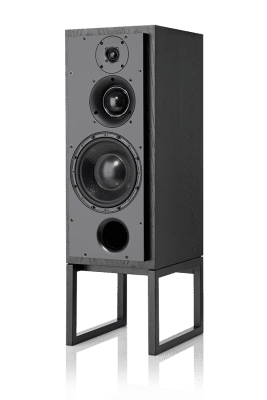 ATC SCM50 SLThe ATC SCM50 ASL (active) and ATC SCM50 SL (passive) are designed to perform at their best in the recording studio or at home with the finest quality hi-fi equipment. The monitors’ ability to reproduce music and speech with phenomenal accuracy, transparency and dynamics lies mainly in the SM75-150S soft dome midrange driver. However, recent modifications that include the new ATC SH25-76S tweeter and enhanced port profile have brought about further improvements to all performance parameters. Each drive unit in the active model has its own dedicated and individually matched MOS-FET amplifier, while the 234mm/9″ bass driver incorporates ATC’s unique Super Linear Magnet technology. Our active crossover network consists of a wide band-width, electronically balanced input stage with high common mode rejection and very low distortion. Like the HF, mid and bass drivers, all electronics are designed and manufactured in-house to create a no-compromise active system. In passive form, the SCM50 SL provides broad and symmetrical dispersion, excellent amplitude and phase characteristics throughout the frequency range. Speakers are supplied with stands and fabric wrapped grills.