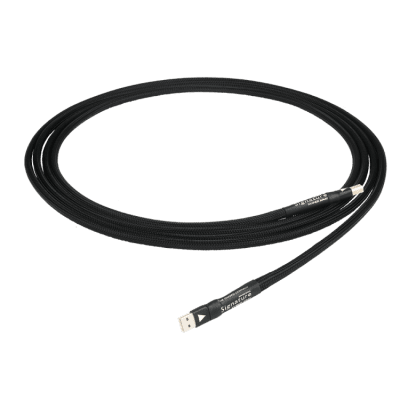 Chord Signature Super ARAY USBOur first venture into USB cables was a consequence of having musicians working at the Chord Company. After copying a CD master recording to a laptop, we were shocked at the poor performance of the burned copies when compared to the original master CD.