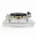 MICHELL Iso Base Compatible with the Orbe SE, Gyro SE and TecnoDec the Iso Base is the ideal platform to place your Michell Engineering turntable. Its inert material characteristic combined with the tenderfeet give it the extra isolation that is necessary for the very best performance from your deck.