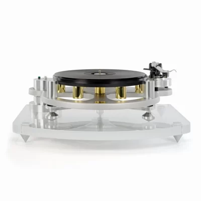 MICHELL Iso BaseCompatible with the Orbe SE, Gyro SE and TecnoDec the Iso Base is the ideal platform to place your Michell Engineering turntable.

Its inert material characteristic combined with the tenderfeet give it the extra isolation that is necessary for the very best performance from your deck.