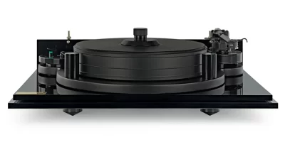 MICHELL ORBEThe Orbe is Michell's flagship turntable, taking all that was learned from developing the GyroDec to the next level. Delivering a true audiophile listening experience, the Orbe's detail, neutrality and rhythm has to be heard to be believed. 2 levels of isolation, a massive 60mm thick vibration damping platter and the most sophisticated power supply and motor configuration we have ever created, help raise the Orbe to levels of performance that will delight vinyl lovers for years to come.