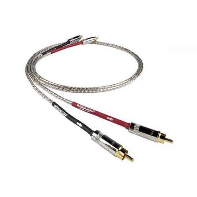 Nordost Spellbinder interconnectSpellbinder is an affordable, high-performance analog interconnect designed for use in any audio system. It uses 2 solid-core, silver-plated, OFC conductors with FEP insulation. This cable has a double layer of shielding, to reject RFI and electrical interference. It is handcrafted and finished with gold-plated RCA connectors. It offers excellent sound quality and detailed performance.