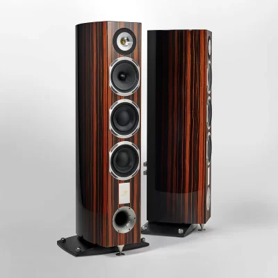 Triangle Magellan - Cello 40thPremium Floorstanding Speaker - Magellan Cello 40th

All the magic of music unfolds in this compact 110cm high 3-way floorstander. The real achievement lies in the transfer of the performance of the MAGELLAN Grand Concert into a modestly sized speaker.

The TZ2900 horn tweeter features a next generation dome in magnesium alloy that enhances the finest details of your recordings. This transducer brings out all the details of the upper harmonics.

Specialized in the midrange frequency range, Triangle perpetuates its tradition with a 16cm driver with a paper diaphragm and small pleat suspensions, reproducing the vocal register with great neutrality and without the slightest coloration.

The sandwich technology developed by the aerospace industry ensures that the two bass drivers are extremely lightweight and at the same time also exceptionally rigid.

The Cello achieves a unique kind of intensity. The listening experience is pure unlimited pleasure regardless of the type of music, delivered with magnificent scale and it is never fatiguing. It has a wide array of musical skills. It is as perfectly at ease at high volume as it is for intimate listening and is suitable for rooms measuring 25 to 50 m2.
