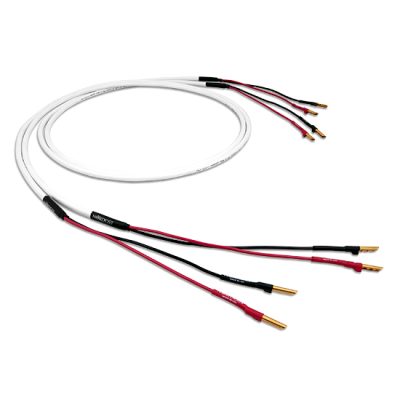 Nordost 14-2 speaker cableNordost’s 14-2 Speaker Cable uses two 14 AWG, 99.9999% OFC stranded conductors, which have been extruded with premium PVC. This heavy gauged speaker cable is specifically constructed for in-wall installation. As such, Nordost’s 14-2 Speaker Cable is RoHS Compliant and has a UL rating of CL3, which is rated for up to 300 volts. The 14-2 Speaker Cable’s durability and flexibility make it the perfect solution for snaking your speaker cables through walls, giving your listening room a sleek look without compromising the sound and integrity of your sound system.
