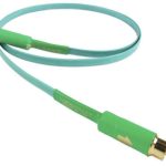 Nordost Bass Line interconnect The Nordost CinemaFlex BassLine Subwoofer Lead is a flat, shielded interconnect cable specifically developed for use in home theater systems. The Nordost CinemaFlex BassLine Subwoofer Lead consist of six silver-plated, solid 24 AWG, 99.9999% OFC conductors. Each conductor is insulated with extruded FEP. The conductors are shielded with an aluminized Mylar shield and then sheathed in a layer of extruded FEP. Due to its flat, shielded design and low signal loss, it is ideal for running line-level signals in multi-channel applications. This cable is perfectly suited for running under carpets and inside baseboards or skirting boards because of its unique flat construction. The cable is 1/4 inches or 6.55mm wide and is less than 1/16 of an inch or 1.6mm thick. Nordost CinemaFlex BassLine Subwoofer Lead is designed to complement our range of video cables. Designed for ease of installation it is an extremely durable cable it will solve a multitude of installation problems. Its high-grade shield construction means it can be run in tight quarters close to power lines.