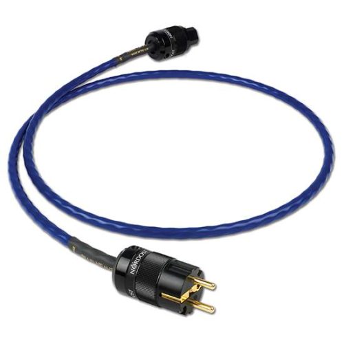 Nordost blue heaven power cord When you listen to your system, you are actually listening to the AC mains supply. This makes the most important cables in your system the ones feeding power into the equipment. They are responsible for the raw material that gets turned into the sound. Nordost employs FEP insulation and its high-speed, low-loss Micro Mono-Filament construction to deliver the best possible power source for your system. The Blue Heaven Power Cord seems like a conventional, three-core AC cord, but don't be fooled. The use of Nordost's proven, proprietary high-speed, low-loss Micro Mono-Filament construction and FEP insulation throughout transforms its performance and the performance of your system. When it comes to your equipment's power supply, you need quality as well as quantity, and the Blue Heaven Power Cord delivers both, making it the crucial foundation on which to build your system's performance. It is available in a full range of AC plug options.