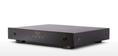 VINCENT DAC 1 MKThe DAC-1MK converts digital music files with a max. sampling rate of 32 bit / 384 kHz (DSD). The core is the ES9038 decoder, which processeds the signal fully balanced to the analog section.
