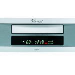 Vincent CD S-4 Many sound-affecting components were equipped with high-quality modules, also of German manufacturers, attention was paid to a fine-tuned sound, and the result proves us right. The realization of many advantages by Vincent was implemented in this CD player; in this way the design fits into a modular integrated concept. The robust and stable construction convinces in large parts with a casing made from solid aluminum. The remote control follows this appearance in metal design.