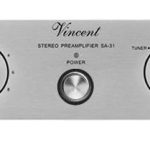 Vincent SA 31 Hybrid A combination of tube sound and high transistor performance. The pre-stage SA-31 works with high-precision ALPS potentiometers. The amplifier trains of the right and left channels are built separately to achieve a low noise-to-noise ratio. The output amplifier is designed in Class-A technology.