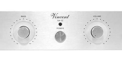 Vincent SA 32 MK Hybrid stereo preamp The further development of our hybrid pre-stage SA-31. Compared to its predecessor, we have additionally provided the SA-32 with symmetrical inputs and outputs. Also, the circuit was completely revised again. So now two more 6N16 tubes are used directly in front of the exit. The sound image thereby gains more naturalness and musicality.
