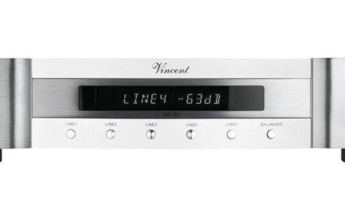 Vincent SA 94 Sensational symmetry. Both audio channels are built separately, two separate power supplies and two separate per channel responsible toroidal transformers act here in full harmony. The integrated FET module developed by Vincent works as a DC-coupled unit in the particularly critical range of input signals. Clear sound and no measurable distortions are the result.