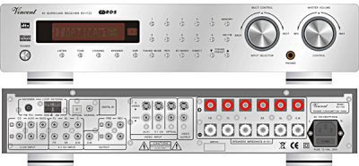 Vincent SV 122Six-channel amplifier 6.1 with Decoder + Receiver and remote control