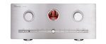 Class-A Hybrid Stereo Integrated Amplifier In order to minimize interference and to obtain a better harmonic distortion, we have opted for a consistent symmetrical design. In the preliminary stages there are now 3 tubes per side according to the Shunt Regulatet push-pull principle, which process the signal in terms of sound. This provides more accurate bass reproduction and better mid-high frequency performance.