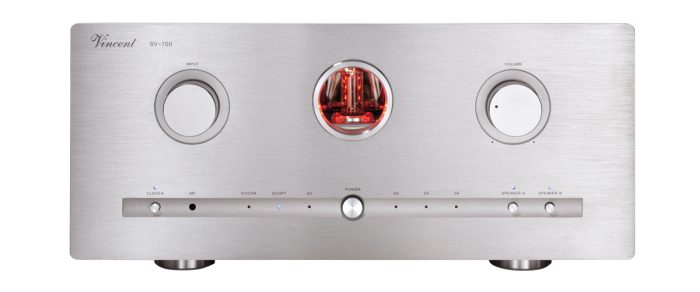 Class-A Hybrid Stereo Integrated Amplifier In order to minimize interference and to obtain a better harmonic distortion, we have opted for a consistent symmetrical design. In the preliminary stages there are now 3 tubes per side according to the Shunt Regulatet push-pull principle, which process the signal in terms of sound. This provides more accurate bass reproduction and better mid-high frequency performance.