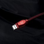 ZenSati Zorro USB With exceptional attention to aesthetics, ZenSati Zorro is attired in iconic red and black, drawing you into a universe of superlative performance never seen before in its league. ZenSati Zorro ensures any music lover admission to the ultimate emotional pleasure available only from the finest available audio technology. ZenSati has earned a well-deserved global reputation for spectacularly executed tonal integrity, timbral solidity and musical wholeness. ZenSati Zorro cables consist of twisted, smooth, silver-plated copper conductors, properly insulated and assembled using only the finest materials. Comprehensive materials research has revealed the value of not using a pure silver conductor, as it does not provide an optimal path for signal transmission. In the proper proportions, the combination of copper, plated with a solid layer of pure silver, ensures ideal conditions for unimpeded signal transmission.