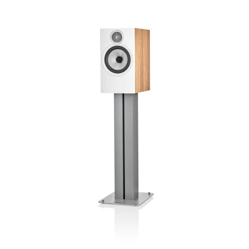 Bowers Wilkins 606 S3 The 606 S3 stand-mount speaker provides the ideal combination of size and performance. It combines our all-new Titanium Dome™ tweeter with the powerful accuracy and transparency of our acclaimed Continuum™ bass/midrange cone. *Stand(s) not included.