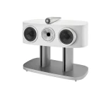 Bowers & Wilkins HTM82 D4 For theater systems based on the more compact 803 D4 or 804 D4, the HTM82 D4 center-channel speaker is the perfect solution. Its more compact midrange drive unit is ideally sized to match those of its siblings. *Stand(s) not included. It’s a Wrap The new HTM82 D4 may be our most compact center-channel speaker, but it shares the design DNA of its larger siblings, including the Reverse Wrap cabinet and Matrix™ bracing. The combination of the two technologies ensures a quieter, more acoustically efficient and better-sounding speaker than ever.