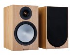 Monitor Audio Silver 100 7G A beautifully crafted bookshelf speaker that’s a leap beyond the ordinary. Featuring Rigid Surface Technology and a new tweeter design, it’s built to eliminate distortion wherever possible. So even when you push it to the limit, it remains clear and controlled. Imagine a bookshelf speaker that gives you richer sound and deeper bass than your old floorstander. That’s what the Monitor Audio Silver 100 7G is capable of. On the outside, a choice of real-wood veneers lets you achieve the perfect look. Inside, a plethora of technologies come together, including metal coned drivers with Rigid Surface Technology, a new tweeter design and a new crossover system that intelligently combines the tweeter and bass driver. If all that just sounds like noise to you, don’t worry. You’ll hear the difference the moment you press play.