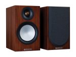 Monitor Audio Silver 50 7G The performance of a large speaker, now in a much smaller package. The Monitor Audio Silver 50 7G brings studio precision to your living room, in a design optimised to the acoustics of an ordinary home. For you, that means deep bass and stunning sound in a compact shape. Designed to give you the deep, rich bass extension usually only found in a larger floorstander, the Silver 50 7G bookshelf speakers are an excellent choice when space is at a premium. It’s engineered for the kind of real-world spaces we live in, which means we’ve optimised the bass for scenarios like being placed close to a wall. With a choice of real-wood veneers, and from Satin White to High Gloss Black, you’ll find the perfect look to fit your home. And most importantly of all, thanks to the new Rigid Surface Technology (RST) II mid-bass driver design, you’ll enjoy pin sharp clarity in every track.