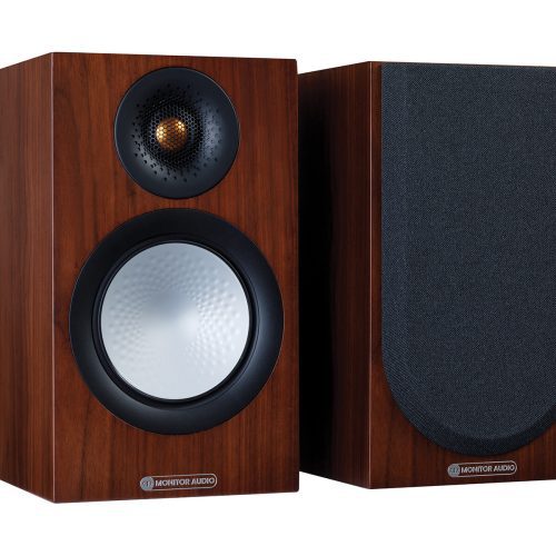 Monitor Audio Silver 50 7G The performance of a large speaker, now in a much smaller package. The Monitor Audio Silver 50 7G brings studio precision to your living room, in a design optimised to the acoustics of an ordinary home. For you, that means deep bass and stunning sound in a compact shape. Designed to give you the deep, rich bass extension usually only found in a larger floorstander, the Silver 50 7G bookshelf speakers are an excellent choice when space is at a premium. It’s engineered for the kind of real-world spaces we live in, which means we’ve optimised the bass for scenarios like being placed close to a wall. With a choice of real-wood veneers, and from Satin White to High Gloss Black, you’ll find the perfect look to fit your home. And most importantly of all, thanks to the new Rigid Surface Technology (RST) II mid-bass driver design, you’ll enjoy pin sharp clarity in every track.