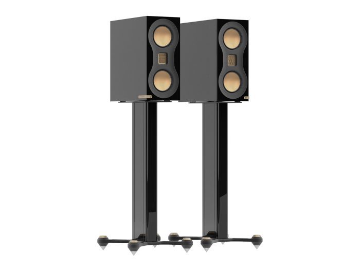 Monitor Audio Studio 89 The compact, high-performance Studio 89 is inspired by the creativity and individuality of the 1980s. This sense of adventure is brought up to date with the latest Monitor Audio technology, including an MPD III high-frequency transducer and twin 4 ¼” RDT III C-CAM bass-mid drivers.