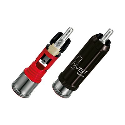 WBT-0110 AgWBT-0110 Ag rca plugs Brand: WBT Specifications: With signal conductor made of fine silver