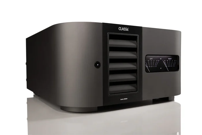 Classe Delta Stereo Amplifier Το Delta STEREO αποστάζει όλη την καινοτομία και τη γνώση της Classé σε έναν συμπαγή στερεοφωνικό ενισχυτή υψηλής απόδοσης. Classe Delta Stereo Amplifier The Delta STEREO distills all of Classé's innovation and knowledge into a compact high-performance stereo amplifier. In situations where dual mono amplifiers can't be accommodated, Delta STEREO offers uncompromizing performance in a single component.
