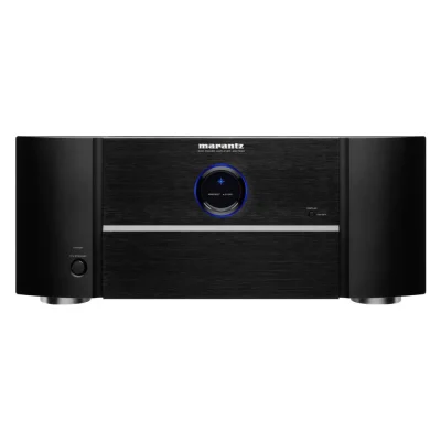 Marantz MM7055 -5The MM7055 is a refined amplifier with ample power for the most demanding home theater setups and delivers exceptional musical clarity.

Classic Design
5 Channels
140 Watts per Channel
Class A/B Amplifier
3 Year Warranty

Physically, the MM7055’s output stages mount on an extruded aluminum “thermal tunnel” for efficient heat dissipation.
In practical terms, the MM7055 is ideal for a “5.1” home theater system, whether based on a moderately powered receiver or a surround sound processor.
A massive power supply includes a multiple-secondary EI-core transformer and over 65,000 µF of custom-designed energy storage capacity.
The Marantz Sound Master meticulously tuned MM7055 for amazing performance with careful parts selection to create the Most Musical Sound in your home.
Balanced inputs and single-ended RCA inputs are both supported, and you can choose either type of input for each channel, individually, for easy and flexible connectivity. Audiophile grade, gold-plated four-way binding post speaker terminals insure tight connections to your choice of speaker wire.