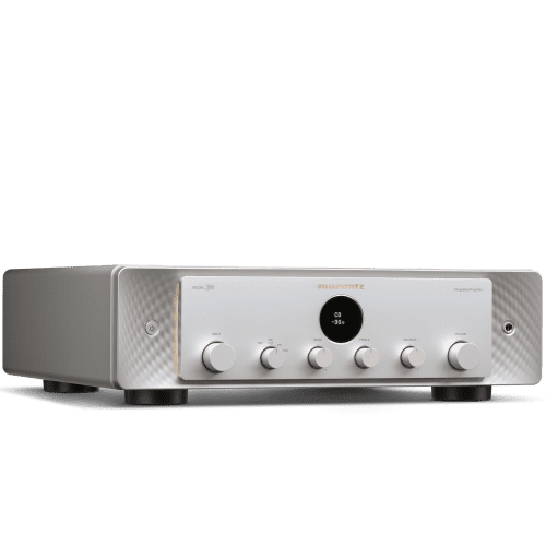 Marantz MODEL 30 Get the most musical sound possible from this Sound Master tuned integrated amplifier. Its custom designed technology delivers exquisite detail and unforgettable musicality from any style of music. Artisinal Design 2.2 Channels 100 Watts Per Channel Custom HDAM 3 Year Warranty A Masterpiece of Audio Architecture Featuring a fully discrete, two stage design for minimal interference, and unique Marantz HDAM technology for signal purity, MODEL 30 offers exceptional sound quality. You see and feel it in the build quality and you hear it every time. No matter your musical passions, your music always sounds better with MODEL 30. Marantz HDAM-SA3 technology is comprised of dozens of independent parts, each hand-selected for pure, detailed Marantz sound. The Marantz Sound Master meticulously tuned MODEL 30 for amazing performance with careful parts selection to create the Most Musical Sound in your home. Thanks to their exemplary build quality and feature-rich design, Marantz amplifiers are engineered to provide years of enjoyment, for you, for those that follow.