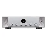 Marantz MODEL 40n Award-winning and reliable A complete, networked amplifier crafted with passion and exceptional attention to detail so that every element brings you closer to the music you love. • Masterful Design • 2.2 Channels • 70 Watts per Channel • Custom-designed HDAM Marantz has redesigned the integrated amplifier for the digital age, while maintaining a luxurious analog feel and sound. Multiroom streaming with HEOS built-in Connect easily via Bluetooth, Apple AirPlay 2 or directly from the HEOS app to play all your favorite tracks from hundreds of streaming services. The most musical sound from any source A full range of analog and digital inputs plus built-in streaming and HDMI make listening enjoyable and easy, no matter the source Stream millions of high-resolution songs Stream from Spotify, Pandora, Tidal and more or enjoy your own playlists. Works with Alexa, Google and Siri. Whole-home Hi-Fi sound Create a multi-room music experience with the MODEL 40n as your home music hub. HDMI input for AV connection HDMI ARC input with HDMI control function adds unusual flexibility to this stereo amplifier, enabling TV sound through your stereo. Marantz Musical Phono EQ The pleasure of vinyl playback is both aural and tactile, but it requires highly specialized electronics for high performance. The Marantz Musical Phono EQ is built in so you can connect an analog turntable with a MM (moving magnet) cartridge directly to the MODEL 40n. You'll enjoy your favorite records and discover new ones, without the burden of additional electronics.