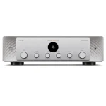 Marantz MODEL 50 MODEL 50 was designed and engineered to be thoroughly modern, yet timeless. Engineered with Marantz proprietary technologies, this integrated amplifier pushes the boundaries of audio equipment design to reveal the musicality in all your stereo source components. Artisinal Design 2.2 Channels 70 Watts Per Channel Custom HDAM We designed MODEL 50 to be thoroughly modern, yet timeless. Hallmark aesthetic cues like symmetry, warmth, and tactile satisfaction push the boundaries of audio equipment design inspired by icons of our past. With a precisely engineered Class A/B amplifier, MODEL 50 will drive your loudspeakers with authority yet reveal details you never knew existed. The Marantz Sound Master meticulously tuned MODEL 50 for amazing performance with careful parts selection to create the Most Musical Sound in your home. The built-in MM phono stage works with your turntable to amplify the nuance and tone in your records. Using a new circuit without distortion-inducing coupling capacitors. MODEL 50’s stereo preamp outputs add valuable flexibility to your audio system setup. Connect a subwoofer, add channels to your home theater, or multiply listening zones—the possibilities are endless.