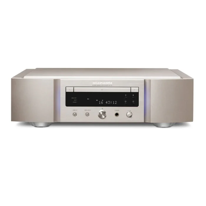 Marantz SA-10 Reference Reference Class Super Audio CD Player with USB DAC, digital inputs and unique Marantz Musical Mastering technology. The SA-10 is a reference-level SACD/CD player built to reproduce the full depth and detail of any recording and deliver a truly luxurious listening experience. • Made in Japan at Marantz’s Shirakawa factory • Supports SACD, CD & DVD • Exclusive HDAM circuitry • Marantz Musical Mastering DAC Rediscover your music The SA-10 is designed to set a new standard in sound. Whether you’re listening to music on disc or content streamed from a computer, enjoy your collection in refined clarity. It’s designed and finely tuned by an international team of engineers who have been designing and implementing Marantz CD and SACD systems for over 35 years. SACD/CD Player with DAC Featuring stunning SACD, CD and DSD playback, the SA-10 delivers a truly luxurious listening experience. Accurate Playback Whether you're playing SACDs, CDs or other data discs containing music, it's of the utmost importance that any playback device retrieves the information as accurately as possible. Unlike a computer reading a disc for copying, there's no time for repeated rescans when playing music - this happens in real time, so disc playback must get things right the first time. CD, SACD and more… The SA-10 goes far beyond just disc playback: it's also a fully functional digital-to-analog converter for music stored on a home computer, as it also has conventional digital inputs for other existing sources. These conventional inputs - optical and coaxial - can handle music files up to 192 kHz/24 bit. It's More Than a DAC The SA-10 takes things a step further - just as it features a brand new mechanism in the loading drawer, the digital-to-analog conversion has also undergone a radical overhaul, taking full advantage of the 1-bit conversion technology previously found in top-of-the-line Marantz players. It incorporates brand new filtering and up-conversion to take advantage of this simple, yet elegant solution. We call this algorithm Marantz Musical Mastering. Marantz Musical Mastering DSD is at the heart of how the SA-10 handles digital audio: PCM and DXD inputs are all converted to DSD at 11.2 MHz using our exclusive MMM-Stream Converter located inside the device, and the resulting high-frequency signal is then processed by the unique MMM-Conversion stage, used in place of a conventional DAC, to render the analog output.