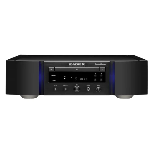 Marantz SA-12SE Schediasméno me vási tin navarchída SA-10, to Marantz SA12 Special Edition Super Audio CD player me DAC dimiourgíthike gia na giortásei tin agápi gia ti mousikí kai na exymnísei ti maestría kai to synaísthima sta agapiména sas tragoúdia. • Kataskevástike sti Shirakawa tis Iaponías • SACD, CD & DVD • Eidiká schediasméno kýkloma HDAM • Ypostirízei DSD I klironomiá synechízetai Oi Special Edition seirés tis Marantz eínai o trópos pou i Marantz giortázei tin agápi gia ti mousikí pou kylá vathiá stis fléves ton archimichanikón tis. To SACD SA-12SE eínai schediasméno gia na teleiopoiísei kai na exypsósei tin exairetikí apódosi ton CD. Aftí i afosíosi epekteínei tin klironomiá tis mousikís yperochís tis Marantz me tin eidikí ékdosi SA-12. CD, SACD ki akóma perissótera To SA-12SE prochorá polý perissótero apó tin aplí anaparagogí dískou: eínai epísis énas plíros leitourgikós metatropéas psifiakoú símatos se analogikó gia mousikí pou eínai apothikevméni se oikiakó ypologistí, kathós epísis diathétei kai symvatikés psifiakés eisódous gia álles diathésimes pigés. Aftés oi symvatikés eísodoi - optikés kai omoaxonikés - boroún na diacheiristoún archeía mousikís éos kai 192 kHz/24 bit. To USB-DAC ypostirízei óla ta archeía éos kai DSD11.2. Perissótera apó éna DAC Me ensomatoméno DAC, to SA-12SE diathétei énan olokaínourgio michanismó sto syrtári fórtosis dískou pou epanaschediázei ti metatropí psifiakoú se analogikó. Ekmetallevómeno sto épakro tin technología metatropís 1 bit, to SA-12SE ensomatónei kainotómo néo filtrárisma kai up-conversion, paréchontas mia aplí allá kompsí lýsi. Technología Marantz Musical Mastering: MMM-Stream kai MMM-Conversion Stin kardiá tou psifiakoú íchou sto SA-12SE vrísketai to DSD. Oi eísodoi PCM kai DXD metatrépontai se DSD sta 11.2 MHz chrisimopoióntas ton apokleistikó metatropéa MMM-Stream pou ypárchei mésa sti syskeví. To síma ypsilís sychnótitas pou parágetai ypoválletai se epexergasía apó to stádio metatropís MMM (chrisimopoieítai sti thési enós symvatikoú DAC) gia tin paragogí tis analogikís exódou. Ypsilí Trofodosía To trofodotikó tou SA-12SE diathétei éna megálou megéthous toroeidí metaschimatistí ischýos ypsiloú révmatos me defterévonta kalódia OFC (chalkós chorís oxygóno), mazí me diódous ypsilís tachýtitas, grígores diódous Schottky ypsiloú révmatos gia mia amigós katharí éxodo tásis révmatos. Kataskevasméno gia apódosi Ópos o sympliromatikós olokliroménos enischytís PM-12SE, to SA-12SE Super Audio CD player eínai kataskevasméno me ta ypsilótera prótypa, me brostinó pánel kataskevasméno apó chontró, varý, mi magnitikó aloumínio gia tin exáleipsi ton paremvolón. Oi epinikeloménoi tairiastoí chálkinoi RCA akrodéktes monís epístrosis sto SA-12SE xepernoún ta termatiká ton antagonistón kai prosféroun mia ypodeigmatikí empeiría akróasis. Εμφάνιση περισσότερων 2.782 / 5.000 Based on the flagship SA-10, the Marantz SA12 Special Edition Super Audio CD player with DAC is created to celebrate the love of music and celebrate the mastery and emotion in your favorite songs. • Made in Shirakawa, Japan • SACD, CD & DVD • Custom-designed HDAM circuitry • DSD-capable The legacy continues Marantz’s Special Edition series is how Marantz celebrates the love of music that runs deep in the veins of its chief engineers. The SACD SA-12SE is designed to refine and elevate the exceptional performance of CDs. This dedication extends Marantz’s legacy of musical excellence with the special edition SA-12. CD, SACD and more The SA-12SE goes far beyond just disc playback: it is also a fully functional digital-to-analog converter for music stored on a home computer, as well as featuring conventional digital inputs for other available sources. These conventional inputs - optical and coaxial - can handle music files up to 192 kHz/24 bit. The USB-DAC supports all files up to DSD11.2. More than just a DAC With a built-in DAC, the SA-12SE features a brand new mechanism in the disc loading tray that re-engineers digital-to-analog conversion. Taking full advantage of 1-bit conversion technology, the SA-12SE incorporates innovative new filtering and up-conversion, providing a simple yet elegant solution. Marantz Musical Mastering Technology: MMM-Stream and MMM-Conversion At the heart of the digital audio in the SA-12SE is DSD. PCM and DXD inputs are converted to DSD at 11.2 MHz using the dedicated MMM-Stream converter built into the device. The resulting high-frequency signal is processed by the MMM conversion stage (used in place of a conventional DAC) to produce the analog output. High Power Supply The SA-12SE’s power supply features a large, high-current toroidal power transformer with OFC (oxygen-free copper) secondary wires, along with high-speed, high-current Schottky diodes for a pure, clean voltage output. Built for Performance Like the complementary PM-12SE integrated amplifier, the SA-12SE Super Audio CD player is built to the highest standards, with a front panel constructed from thick, heavy, non-magnetic aluminum to eliminate interference. The nickel-plated, single-layer copper RCA terminals on the SA-12SE outperform competitor terminals and deliver an exemplary listening experience.