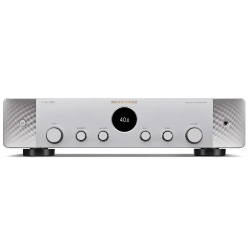 Marantz STEREO 70s Enter a world of exquisite sound and elevated enjoyment of all your home entertainment sources without overwhelming your décor. STEREO 70s incorporates the technologies found in full-size surround sound home theaters with the simplicity and elegance of a two-channel stereo system. Slimline Design 2.2 Channels 75 Watts Per Channel Custom HDAM 6 HDMI Inputs plus eARC HEOS Built-in