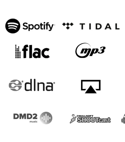 ENJOY MUSIC FROM YOUR FAVORITE SOURCES