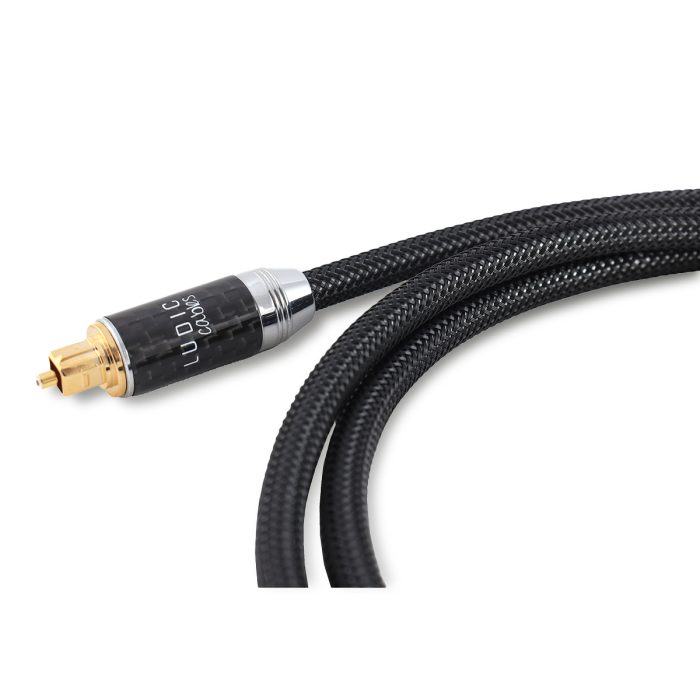 LUDIC Aesir Optilink LUDIC AESIR high performance OptiLink cable Optical digital audio connection send superior audio signals between devices. Most optical cables you buy uses plastic fibers and that works well in relatively short distances, also a lot optical cables are poorly designed, but we designed a quality cable for a great price! LUDIC use Glass and yes this costs substantially more and is generally used in professional applications, and with great latching connectors the light troughput is stronger and gives no connection problems or signal loss. LUDIC AESIR Toslink cables are utilized to carry digital audio signals between devices, suitable for LCD TV’s, gaming consoles, audio equipment, PC’s. our line of cables are always a good choice for your audio system.