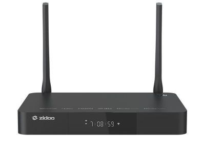 Zidoo Z9X 8KNew generation Amlogic S928X-K 64-bit penta-core A76 + A55 high-performance multi-functional processor. HDMI 2.1® supports 8K 60Hz point-to-point output, supports HDR (HDR10/HLG/HDR10+/Dolby Vision). Supports AV1/VP9/H.265/AVS3/AVS2 video codecs, 12-bit, BT.2020 wide color range; supports Atmos/DTS X audio pass-through output. Built-in VS10 image quality engine is highly customizable, significantly improving image quality by custom mapping different video modes. Supports connecting external 16TB large capacity SATA hard drive; also supports external CD-Rom to play original CDs. New Poster Wall 4.0 supports movie trailers and user-friendly custom classification and management. Supports lossless music playback in formats like DSD (SACD ISO, DSF, DFF), WAV, APE, DTS. Upgraded music player 8.0 with brand new UI main interface, supports lossless playback and decoding, personalized settings, song data matching. Supports multiple music streaming methods, such as DLNA, Tidal Connect, etc. Smooth Android 11 OS significantly improved system performance and stability. Processing HDR10 static metadata (MaxFall, MaxCll) more accurately which shows higher brightness and deeper darkness level. Supports acquiring and processing HDR10+ dynamic metadata, colors and brightness are processed frame by frame and scene by scene. Advanced Dolby Vision technology supports LLDV (Player Led) and Standard mode (TV Led) output. Automatic frame rate 23.976 and resolution switching output ensures smooth movie playback without interruption (supports local playback and online streaming). Supports BD/UHD Blu-ray menu playback and gapless branching playback of Blu-rays with complex MPLS structure. Supports special effect subtitles, automatic download of network subtitles; Supports dual forced subtitles for Blu-ray and MKV. Supports access to network protocols like NFS, SMB v1/v2/v3, UPnP, Web DAV, and built-in SMB service. Supports standard WOL function; supports power-on and standby settings. Supports HDMI 2.1® CEC control, RS232 control, Control 4, seamless integration into smart home. Supports the exclusive Zidoo Controller APP for iOS and Android mobile phones, iPad landscape mode and Android tablet landscape mode, which can seamlessly play and control Zidoo media players.