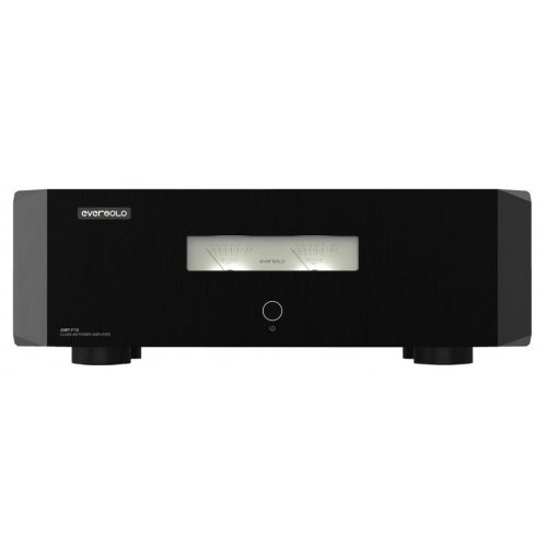 EVERSOLO AMP-F10 Eversolo has designed the AMP-F10 class AB power amplifier to accompany its new streamer, the DMP-A10. This amplifier features a dual mono balanced architecture with no less than 5 MOSFET transistors per channel. This architecture gives it a substantial power reserve, as it is capable of developing up to 2x320W under 4 ohm and 2x200W under 8 ohm. Added to this is the possibility of bridging it in mono mode and achieving an output power of 950W at 4 ohms and 650W at 8 ohms. The AMP-F10 can therefore easily drive demanding loudspeakers with hard-to-move drivers.