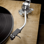 SORANE TA-1 Tonearm Gimbal-type bearing design 9 inch S-Shaped tonearm for excellent bass, dynamics and imaging A successful tonearm must have the sensitivity and stability to retrieve low-level signals and the quality of the bearings (such as used in the TA tonearms) is paramount. Whilst tonearm mass and cartridge compliance set the low frequency resonance point, high quality bearings must be used that allow the arm to follow the advance of the groove, to navigate the vinyl groove without grabbing/resistance/noise generation. There are two length options available, the shorter TA-1 specifications are: SORANE TA-1 Tonearm Specs Total length, front to back: 288mm Spindle to pivot distance: 216mm Stylus to pivot distance: 232mm Overhang: 16mm Removable headshell (standard weight 17g net) Cartridge + Headshell Weight: 15-29g (more with optional heavier counterweight) Anti-skating up to 3g