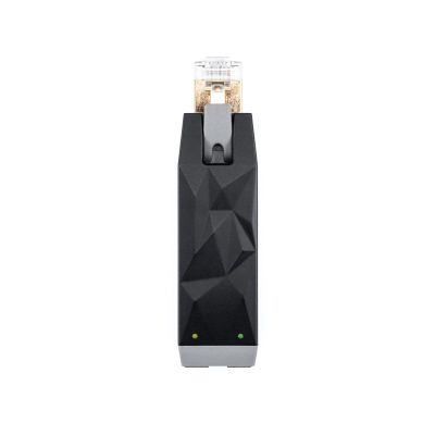 iFi LAN iSilencer
The SilentPower LAN iSilencer removes the electrical noise that distorts the audio signal from your network. It reduces the noise floor and interference. It is perfect for you if you use a wired connection and want to reduce/minimise network noise.